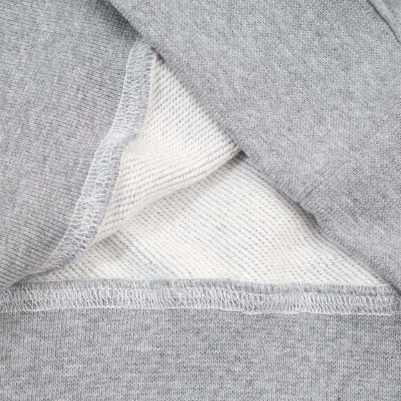 Men's Stussy Letter Printed Crew Neck Gray Sweatshirt - Picture 6 of 7